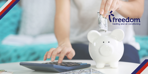 putting cash in piggy bank